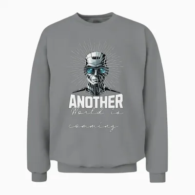Ai: Another World Is Coming Unisex Sweatshirt - Sport Grey