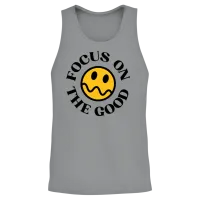 Focus on the Good Unisex Tank Top - Sport Grey – 2