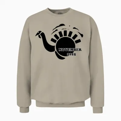November 2025 Turkey Unisex Sweatshirt - Sand