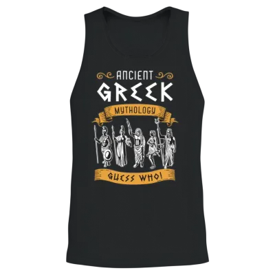 Greek Mythology Ancient Greek Mythology History Unisex Tank Top - Black