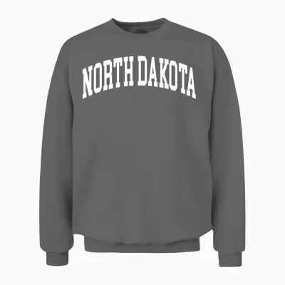 North Dakota Unisex Sweatshirt - Graphite Heather