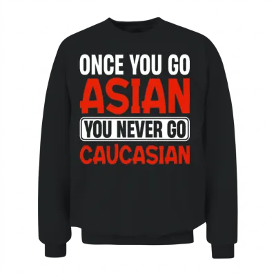 Funny Asian Pride Unisex Sweatshirt - Black