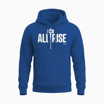 Aaron Judge - All Rise - New York Baseball Unisex Hoodie - Royal
