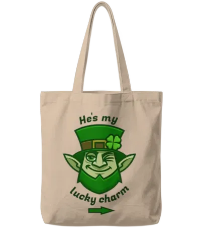 St. Patrick's Day Lucky Charm for Her Tote Bags - Natural