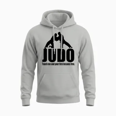 Funny Judo Unisex Hoodie - Ash