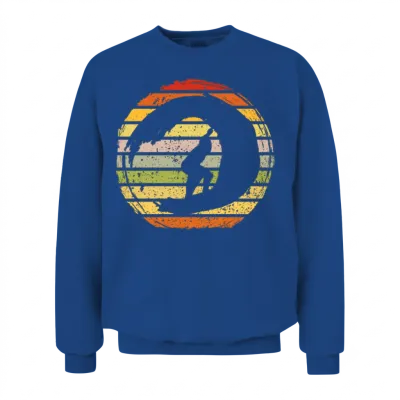 Retro Surfing Unisex Sweatshirt - Royal