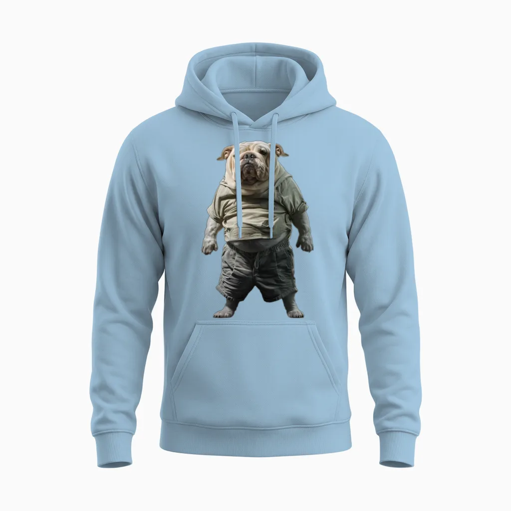 Dog Lovers Gift Unisex Hoodie in Light Blue