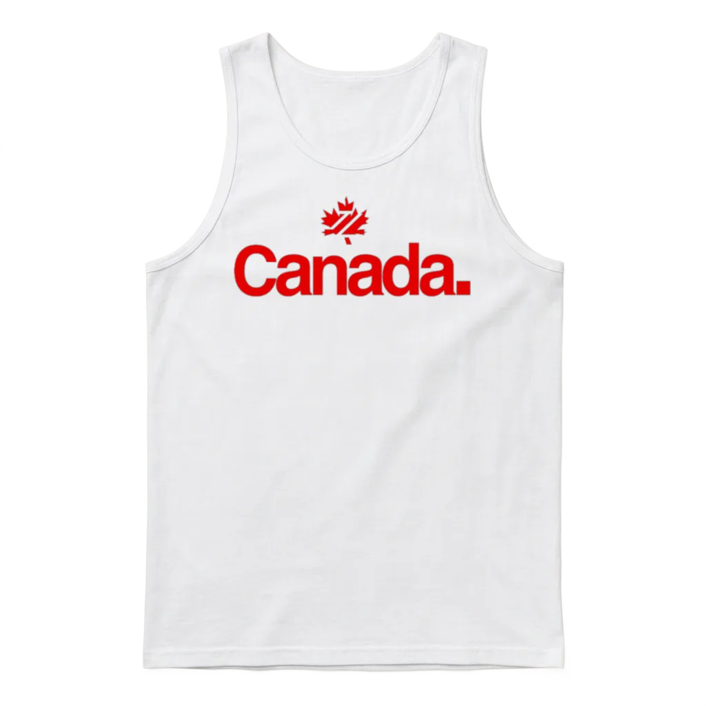 Canada Unisex Tank Top - White