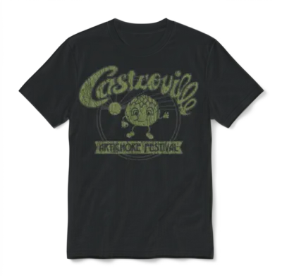 Castroville Artichoke Festival 1959 Unisex T-Shirt - Black