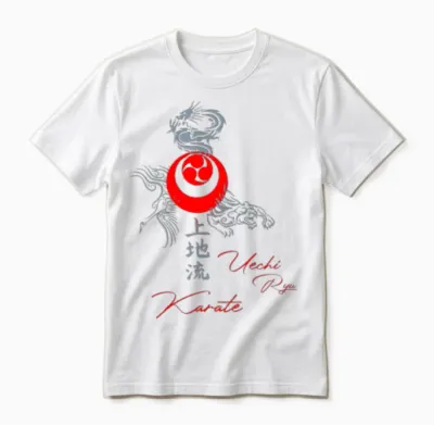 Uechi Ryu Karate Elements Unisex T-Shirt - White