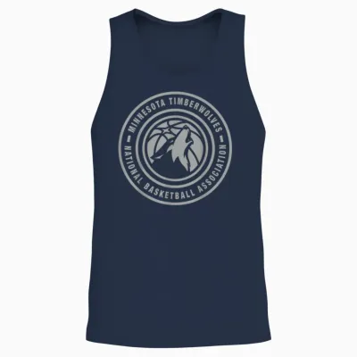 Nba - Logo Du Minnesota Timberwolves Unisex Tank Top - Navy