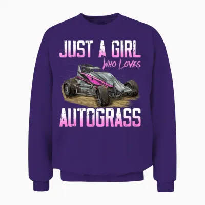 Retro Unisex Sweatshirt - Purple