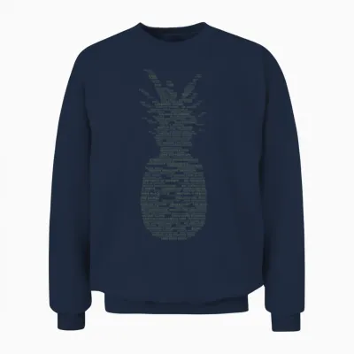 Psych Pineapple - Gus Nicknames Unisex Sweatshirt - Navy