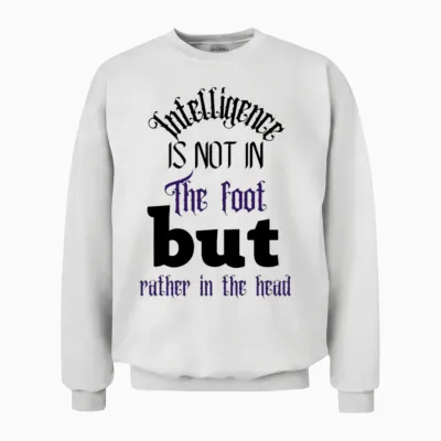 Funny Gift Idea Unisex Sweatshirt - White