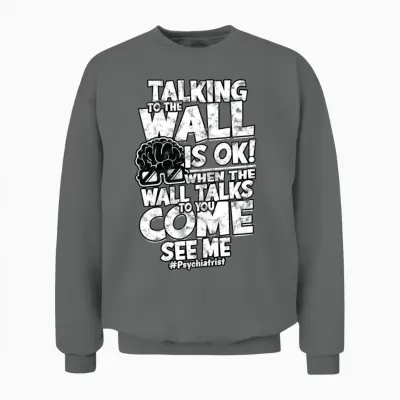 Psychiatrist Psychology Therapist Psychologist Unisex Sweatshirt - Graphite Heather