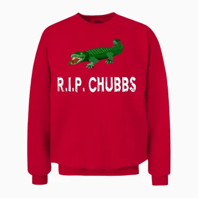 R.i.p. Chubbs - Happy Gilmore Unisex Sweatshirt - Red