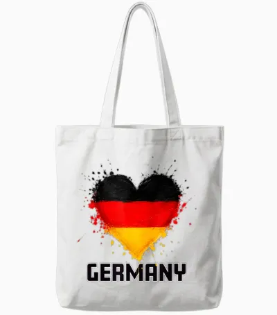 Fußball - Deutschland Fan Tote Bags - White