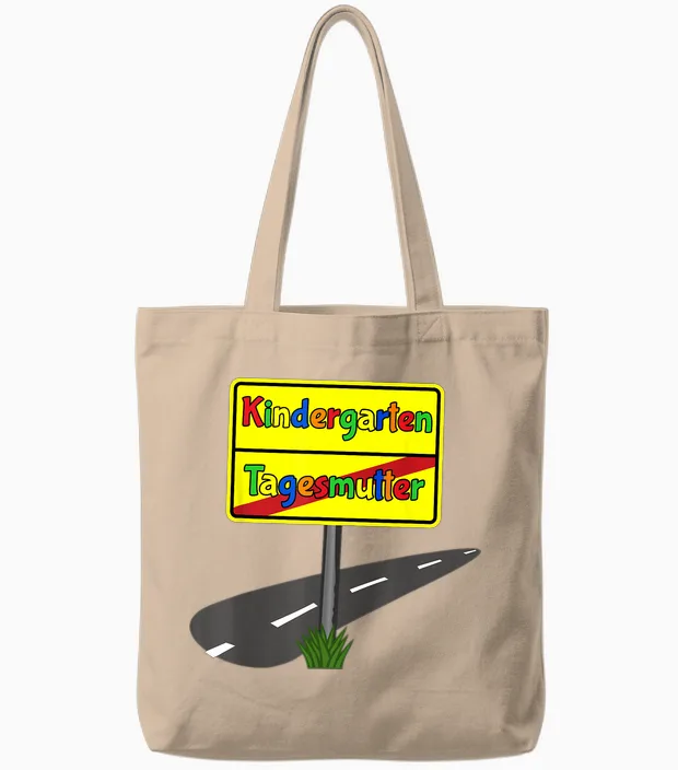 Abschiedsgeschenke Für Tageskinder Tagesmutter Kindergarten Tote Bags in Natural