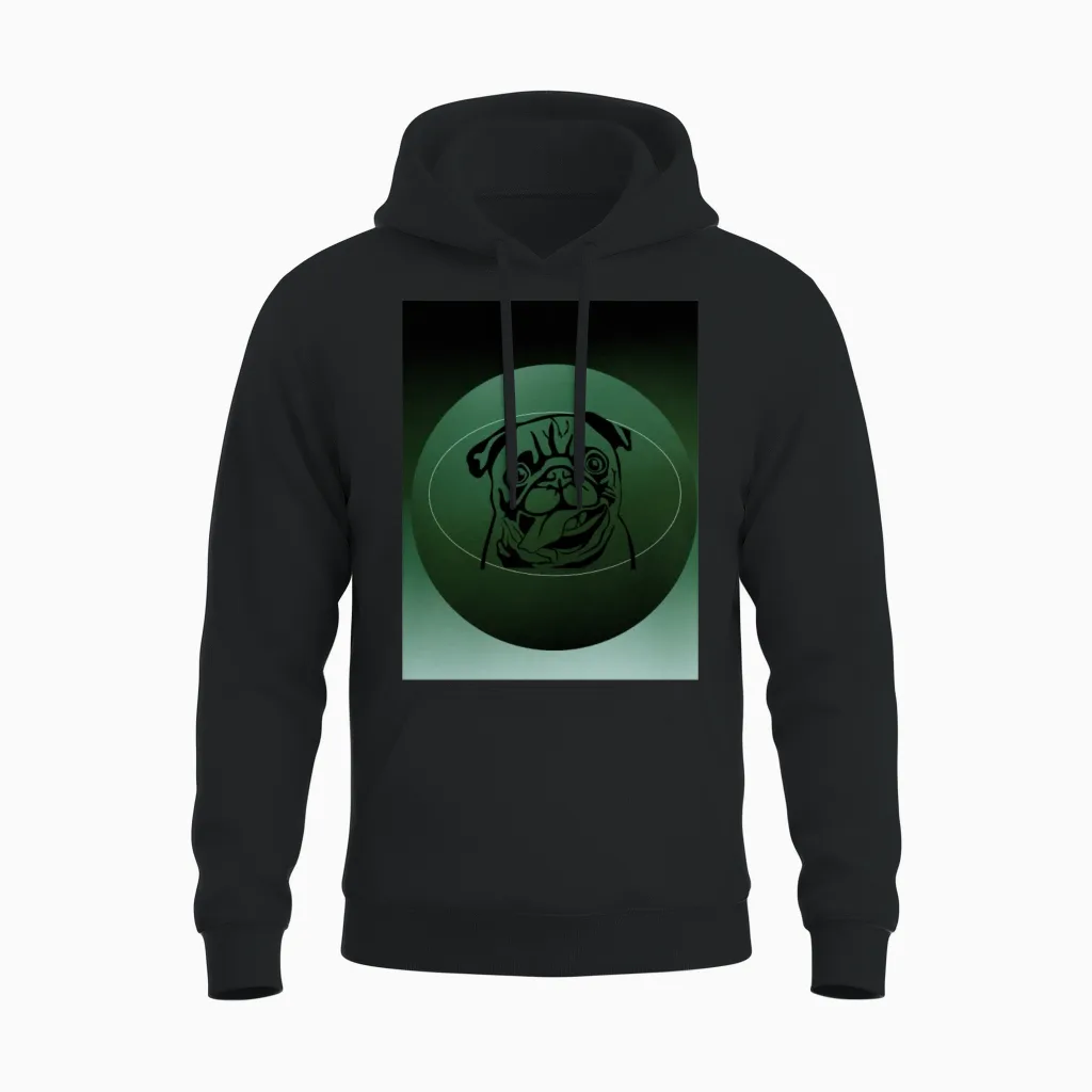 Dog - Lovers Unisex Hoodie in Black