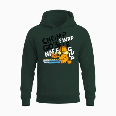 Garfield - Enjoy Your Lasagna Unisex Hoodie - Forest