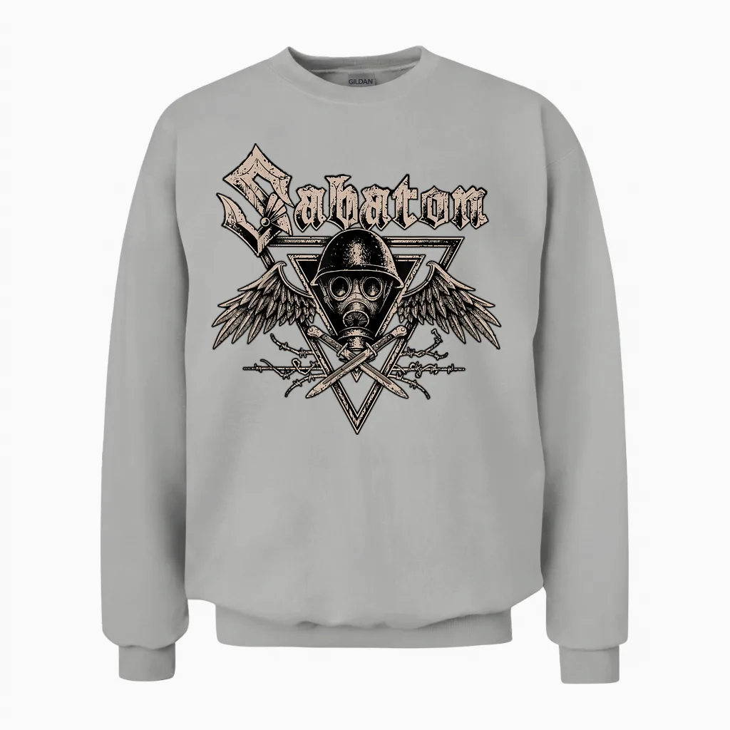 Poison Gas Unisex Sweatshirt in Ash