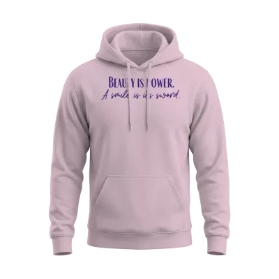Beauty Retro Unisex Hoodie - Light Pink