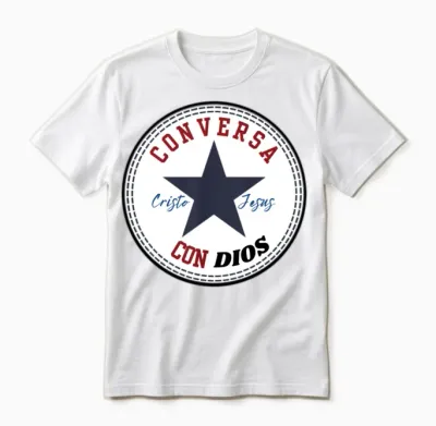 Conversa Con Dios Unisex T-Shirt - White
