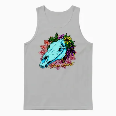 Dead Horse Unisex Tank Top - Ash