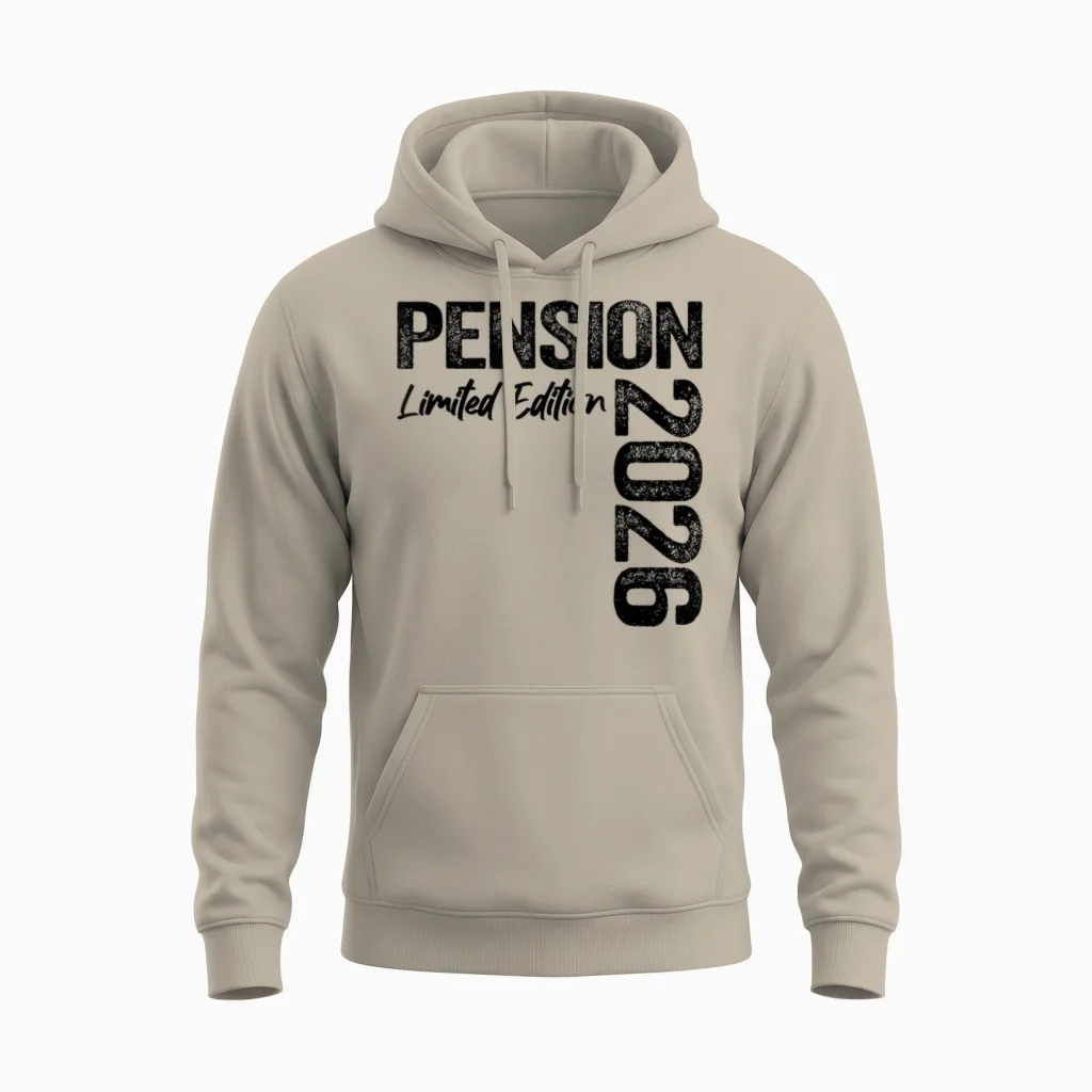 Pension 2026 Unisex Hoodie in Sand