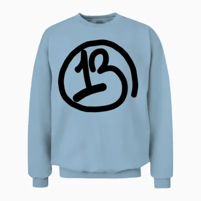 13. Unisex Sweatshirt - Light Blue