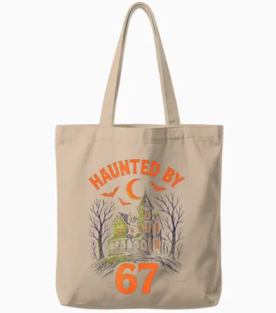 67 Halloween Costume Brainrot Teacher 6-7 Meme Six Seven Tote Bags - Natural