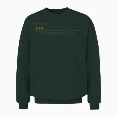 Hilarious Teen Software Manual Unisex Sweatshirt - Forest
