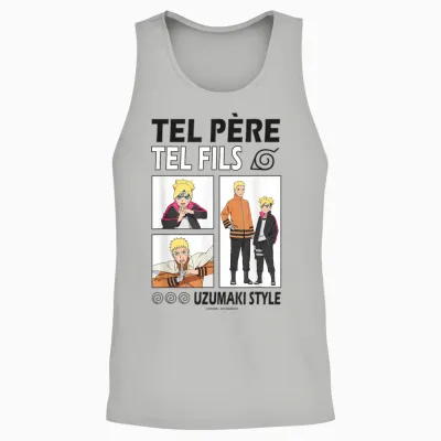 Boruto/naruto, Clan Uzumaki Unisex Tank Top - Ash