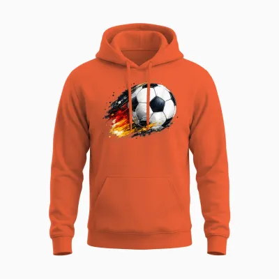 Fußball - Wm World Cup 2026 Deutschland Unisex Hoodie - Orange