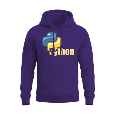 Python Unisex Hoodie - Purple