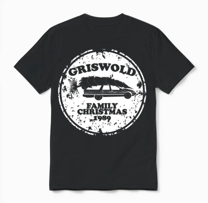 Griswold Christmas Vacation Unisex T-Shirt in Black