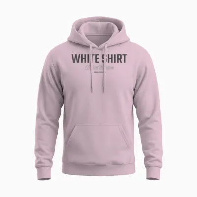 White Black Edition | Lustige Sprüche Unisex Hoodie - Light Pink