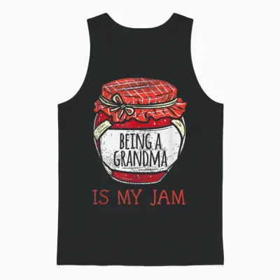 Fun Cute Grandmother Humor | Funny Being a Grandma T-Shirt Small Unisex Tank Top - Black