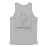 My Dog — Lovers Gift Unisex Tank Top - Ash – 1