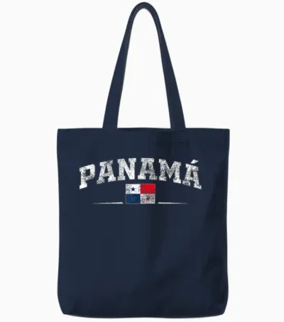 Panama Tote Bags - Navy