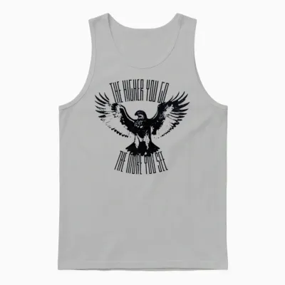 Eagle Vision Unisex Tank Top - Ash