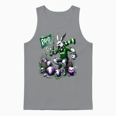 Frohe Ostern Osterhase Rapid Unisex Tank Top - Sport Grey