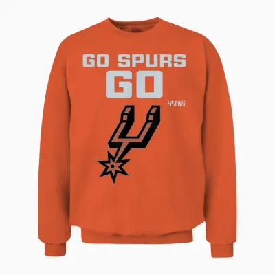 Nba 2026 Playoffs Mantra Spurs Bilboard Unisex Sweatshirt - Orange