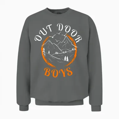 Outdoor Boys Unisex Sweatshirt - Graphite Heather