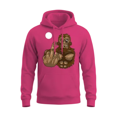 Bigfoot Sasquatch Animal Cryptid Monster Yeti Gift Unisex Hoodie - Heliconia