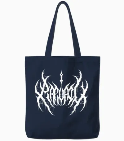 I Prevail Official Merchandise - Born to Suffer Tote Bags - Navy