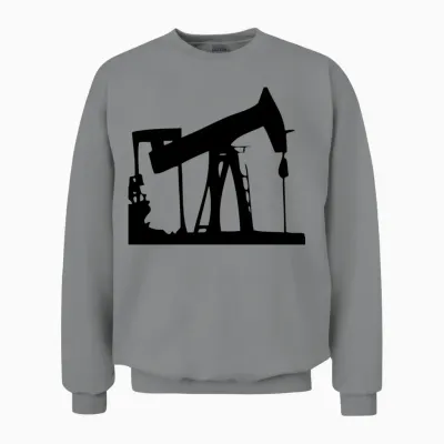 Oil Rig Unisex Sweatshirt - Sport Grey