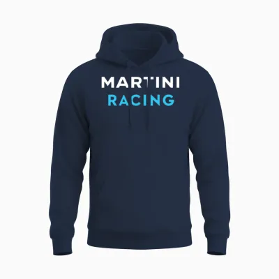 Martini Racing Retro Unisex Hoodie - Navy