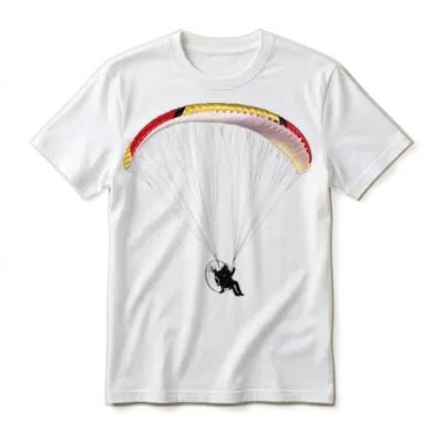 Paramotor Unisex T-Shirt - White