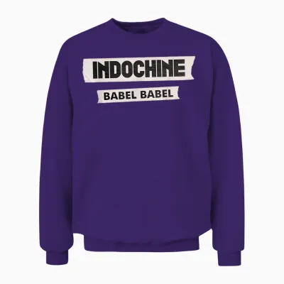 Babel Babel T-Shirt, Black, S Unisex Sweatshirt - Purple